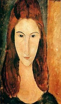 Jeanne Hebuterne Hebuterne by Modigliani Spain oil painting art